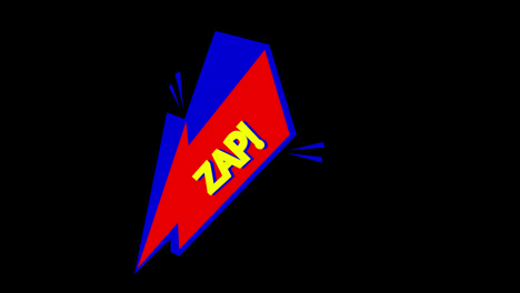 cartoon-zap-Comic-Bubble-speech-loop-Animation-video-transparent-background-with-alpha-channel.